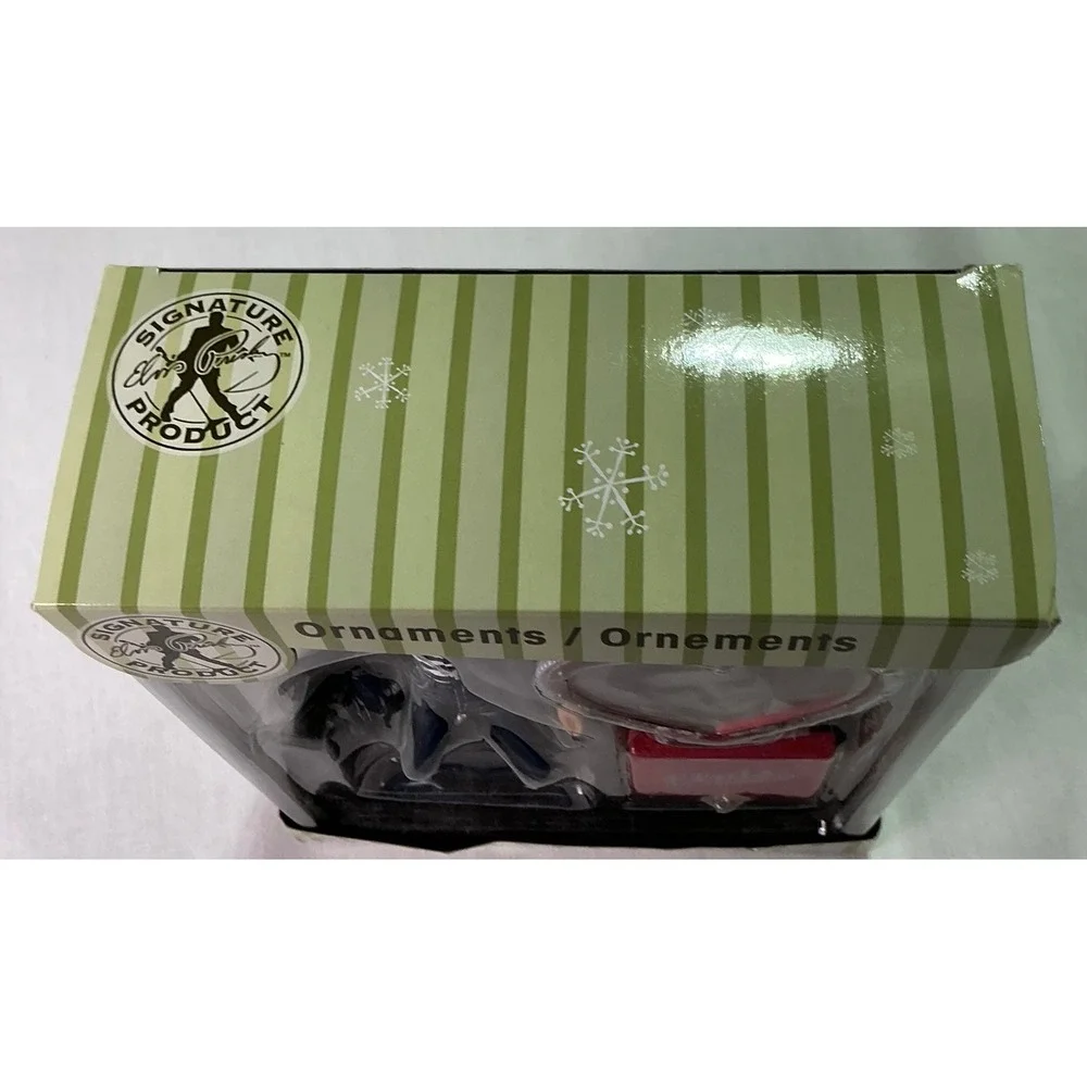 2008 Elvis Presley Jailhouse Rock Christmas Ornament Set American Greetings NIB